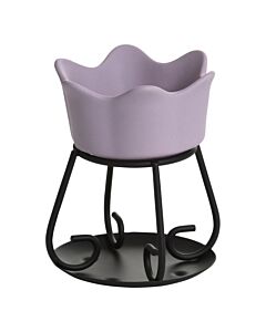 Yankee Candle Petal Bowl Potpourri Wax Burner Purple